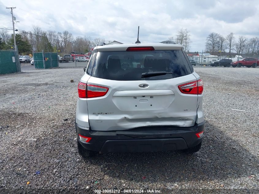 2018 Ford Ecosport Se VIN: MAJ6P1UL3JC228256 Lot: 39083212