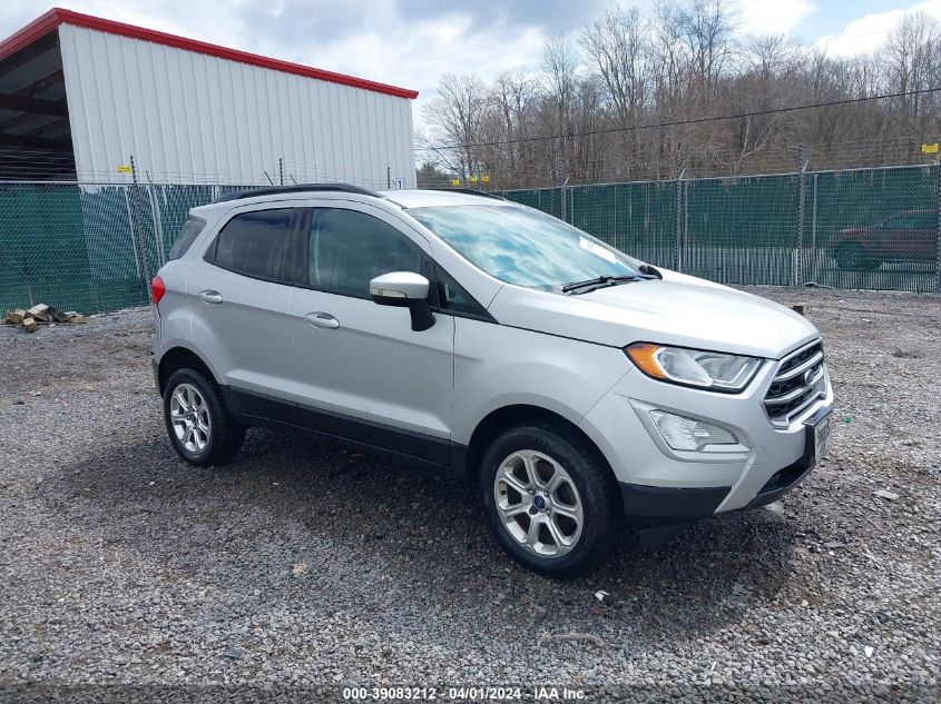 2018 Ford Ecosport Se VIN: MAJ6P1UL3JC228256 Lot: 39083212