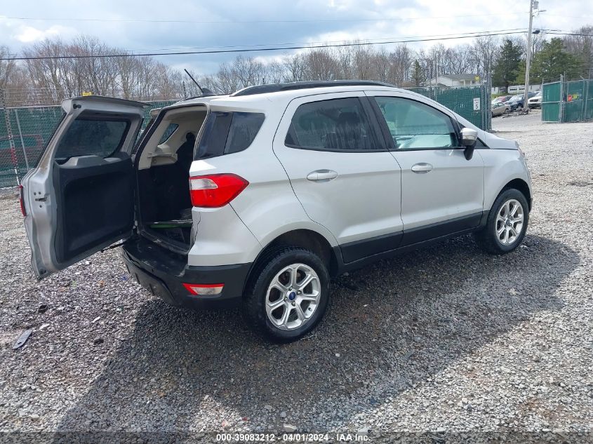 2018 Ford Ecosport Se VIN: MAJ6P1UL3JC228256 Lot: 39083212