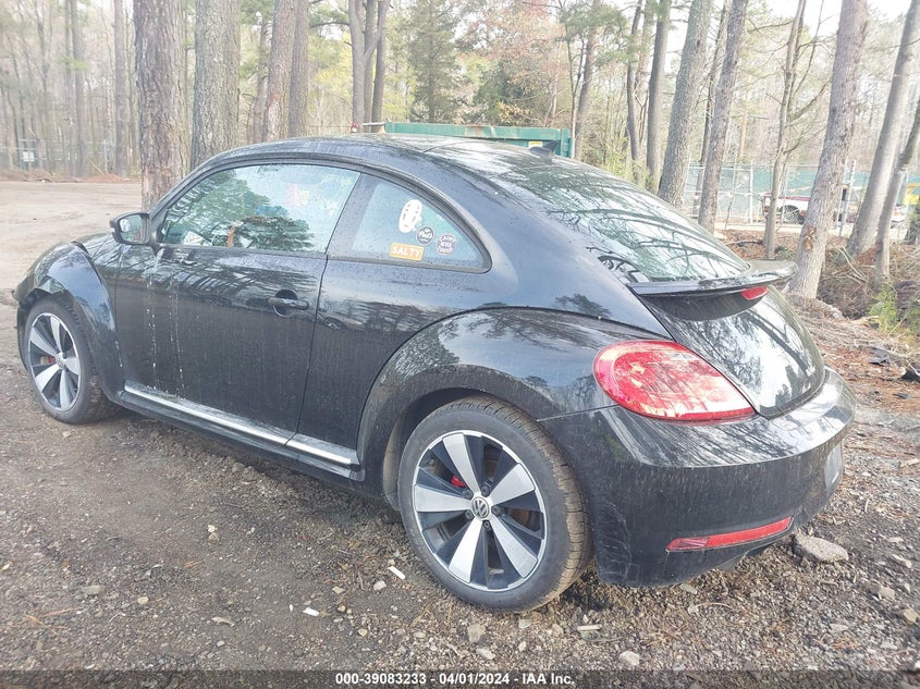 2013 VOLKSWAGEN BEETLE TURBO - 3VW4T7AT1DM684468