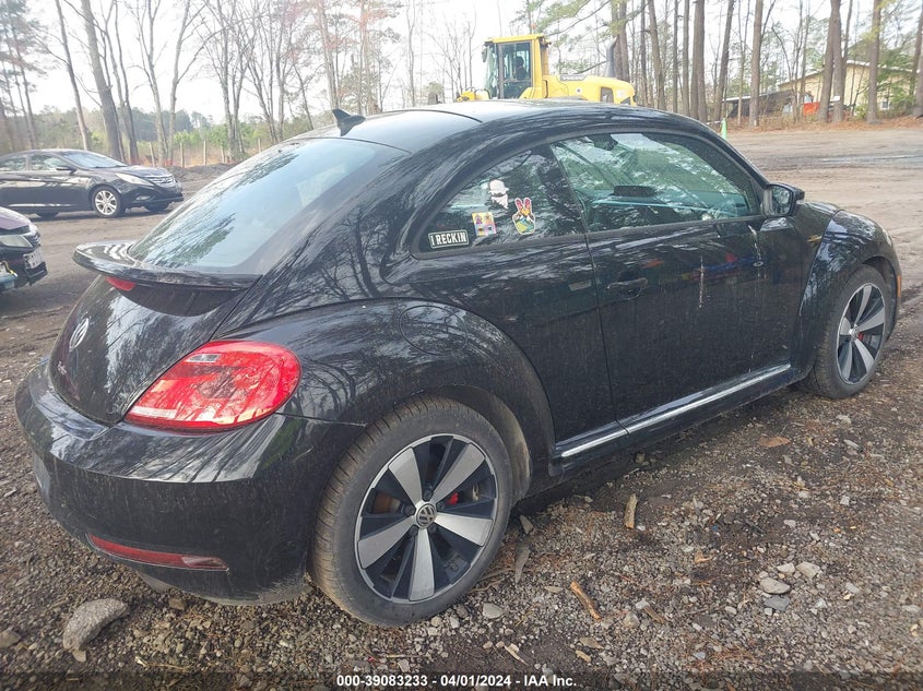 2013 VOLKSWAGEN BEETLE TURBO - 3VW4T7AT1DM684468
