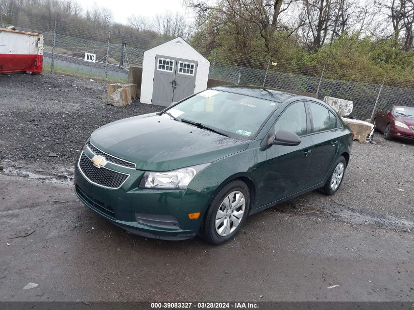 1G1PA5SG0E7370407 | 2014 CHEVROLET CRUZE