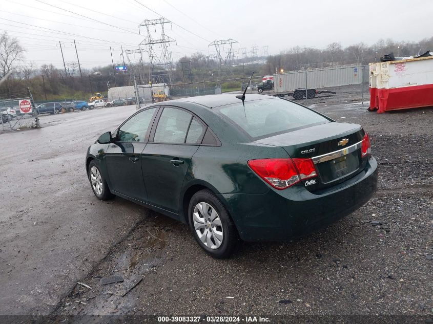 1G1PA5SG0E7370407 | 2014 CHEVROLET CRUZE