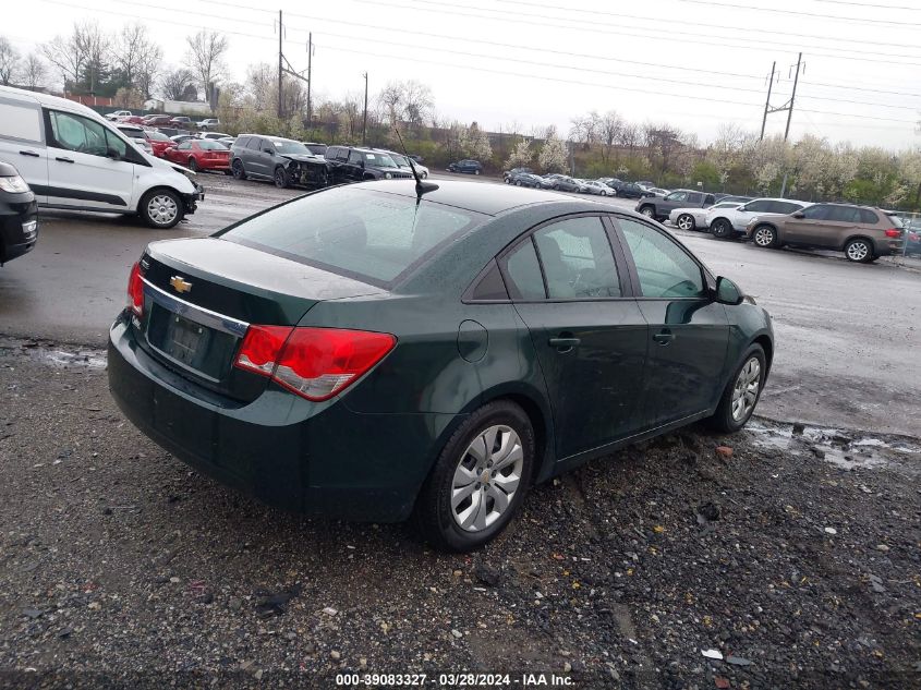 1G1PA5SG0E7370407 | 2014 CHEVROLET CRUZE