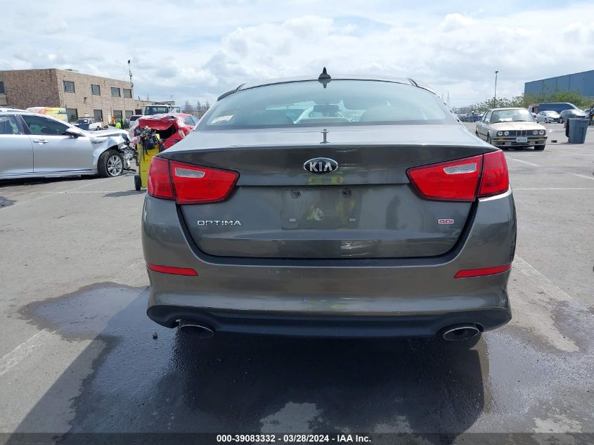 2014 Kia Optima Lx VIN: 5XXGM4A79EG301555 Lot: 39083332