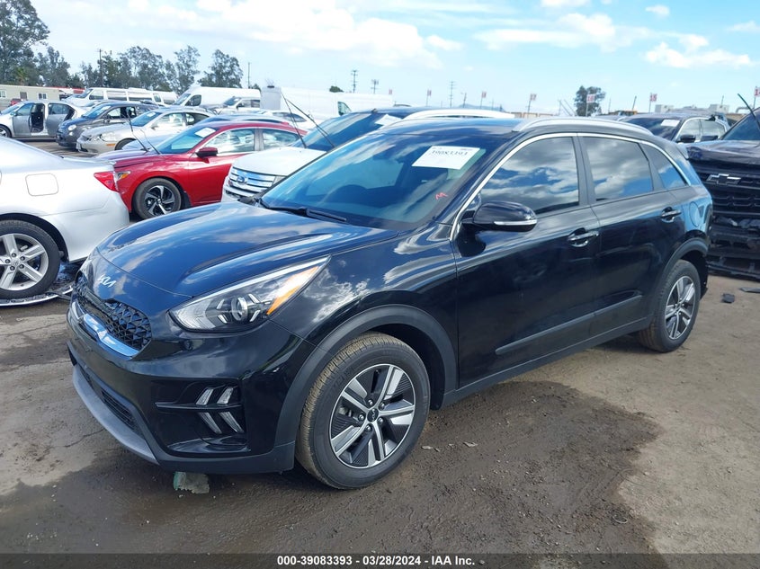 2022 Kia Niro Ex Premium VIN: KNDCE3LCXN5489782 Lot: 39083393