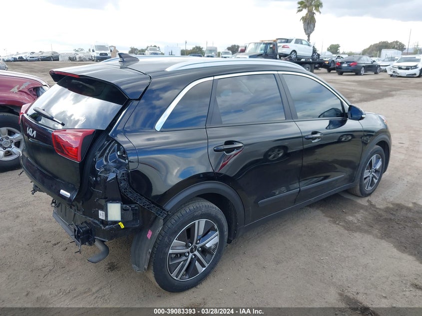 2022 Kia Niro Ex Premium VIN: KNDCE3LCXN5489782 Lot: 39083393