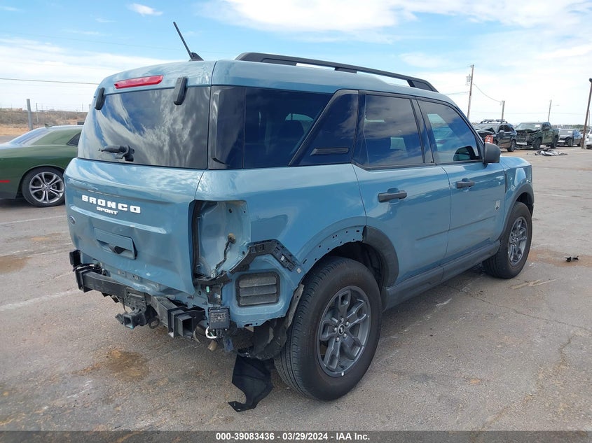 2023 Ford Bronco Sport Big Bend VIN: 3FMCR9B68PRD35344 Lot: 39083436