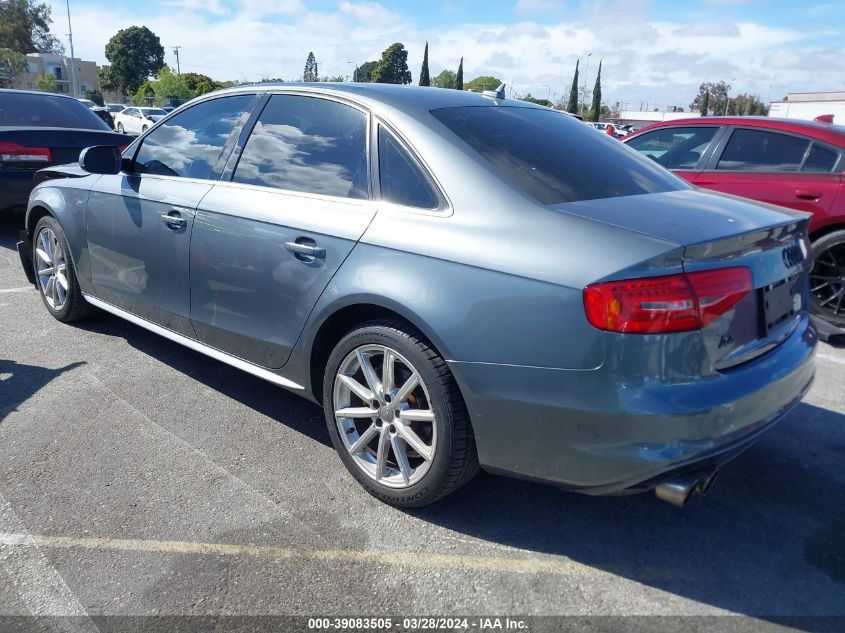 2015 Audi A4 2.0T Premium VIN: WAUEFAFL7FN001358 Lot: 39083505