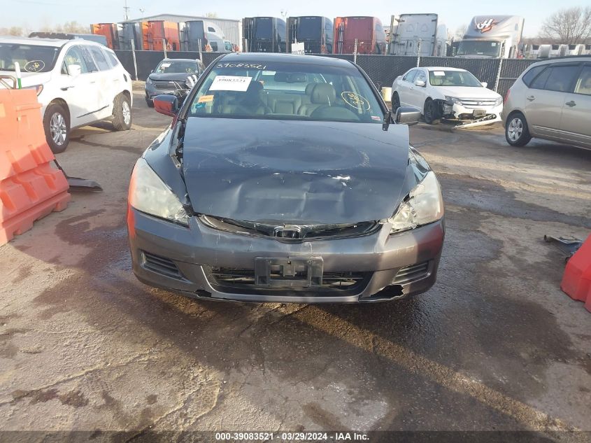 2007 Honda Accord 3.0 Ex VIN: 1HGCM66587A047757 Lot: 39083521