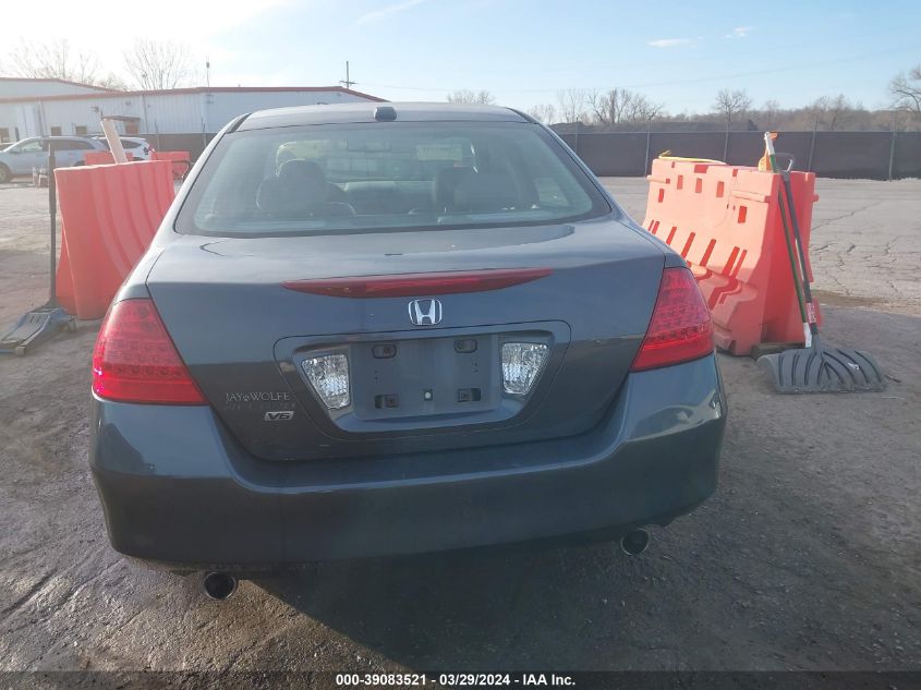 2007 Honda Accord 3.0 Ex VIN: 1HGCM66587A047757 Lot: 39083521