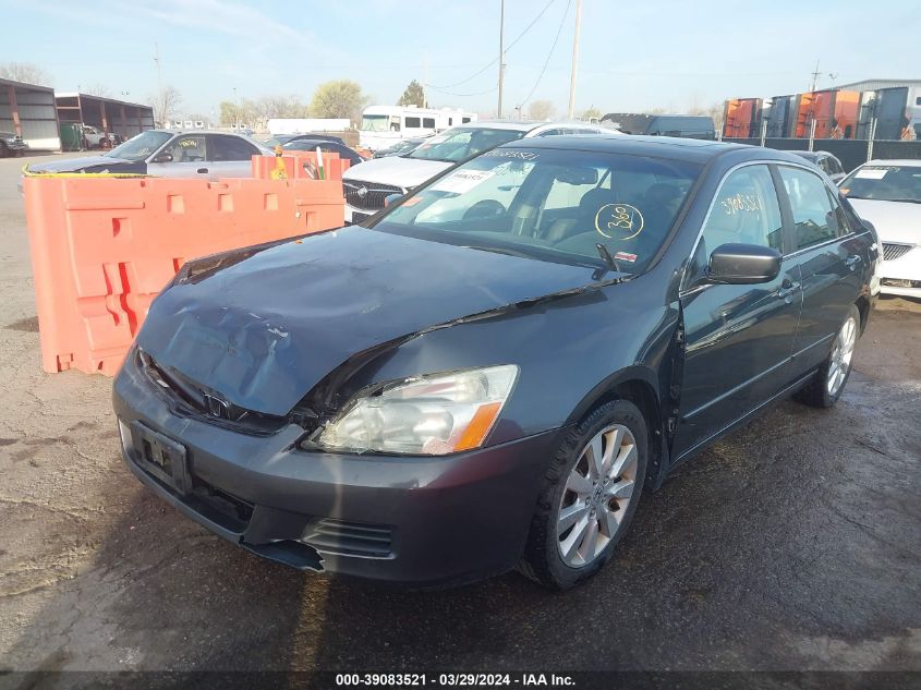 2007 Honda Accord 3.0 Ex VIN: 1HGCM66587A047757 Lot: 39083521