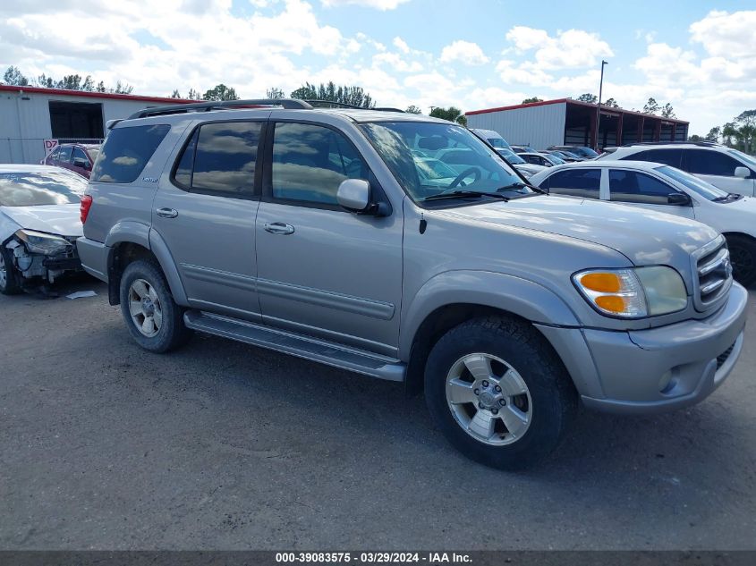 2004 Toyota Sequoia Limited V8 VIN: 5TDBT48A64S222128 Lot: 39083575