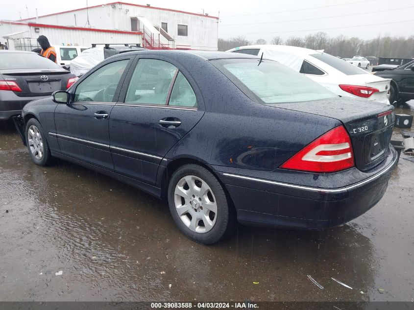 2005 Mercedes-Benz C 320 Luxury 4Matic VIN: WDBRF84J85F613512 Lot: 39083588