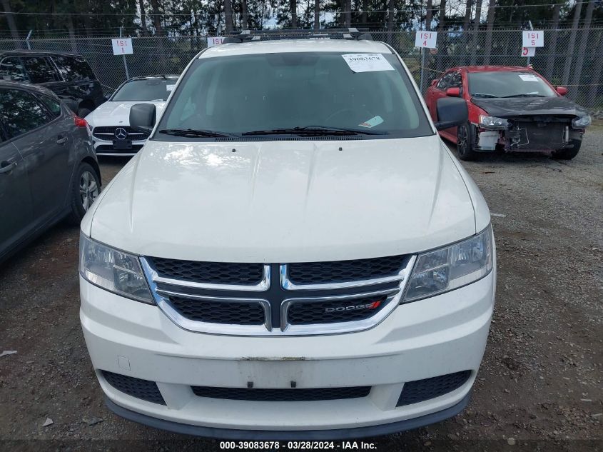 2014 Dodge Journey Se VIN: 3C4PDCABXET155430 Lot: 39083678