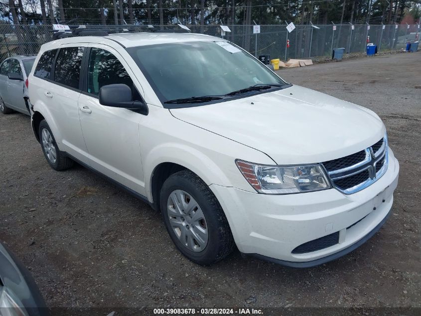 2014 Dodge Journey Se VIN: 3C4PDCABXET155430 Lot: 39083678