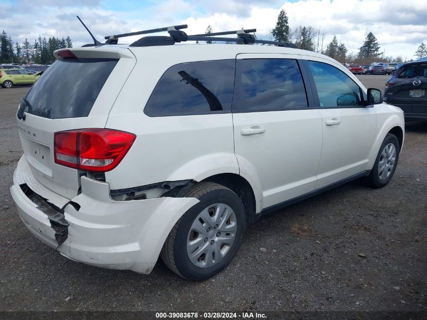 2014 Dodge Journey Se VIN: 3C4PDCABXET155430 Lot: 39083678