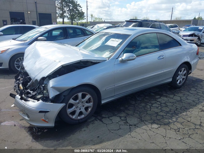 2004 Mercedes-Benz Clk 320 VIN: WDBTJ65J04F086295 Lot: 39083767