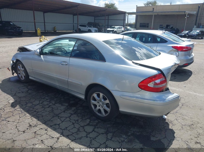 2004 Mercedes-Benz Clk 320 VIN: WDBTJ65J04F086295 Lot: 39083767