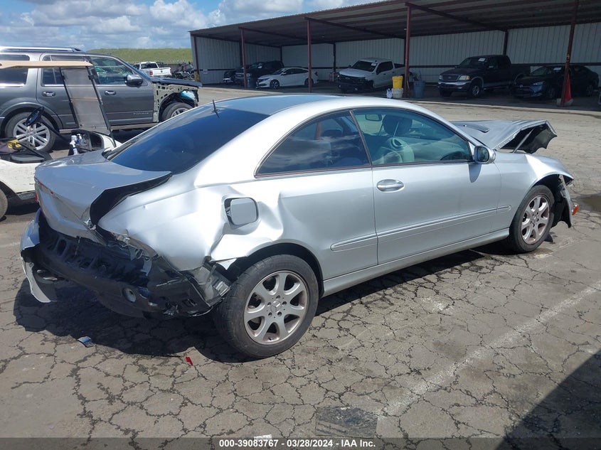 2004 Mercedes-Benz Clk 320 VIN: WDBTJ65J04F086295 Lot: 39083767