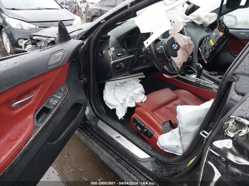 2015 BMW 650I Gran Coupe VIN: WBA6B2C53FGB99746 Lot: 39083801