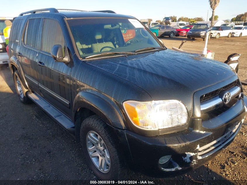 2006 Toyota Sequoia Limited V8 VIN: 5TDBT48A66S269789 Lot: 39083819