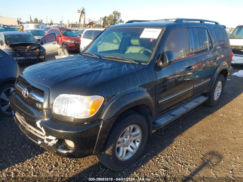 2006 Toyota Sequoia Limited V8 VIN: 5TDBT48A66S269789 Lot: 39083819