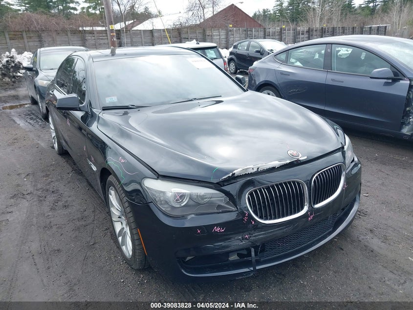 2012 BMW 750I xDrive VIN: WBAKC6C51CC397129 Lot: 39083828