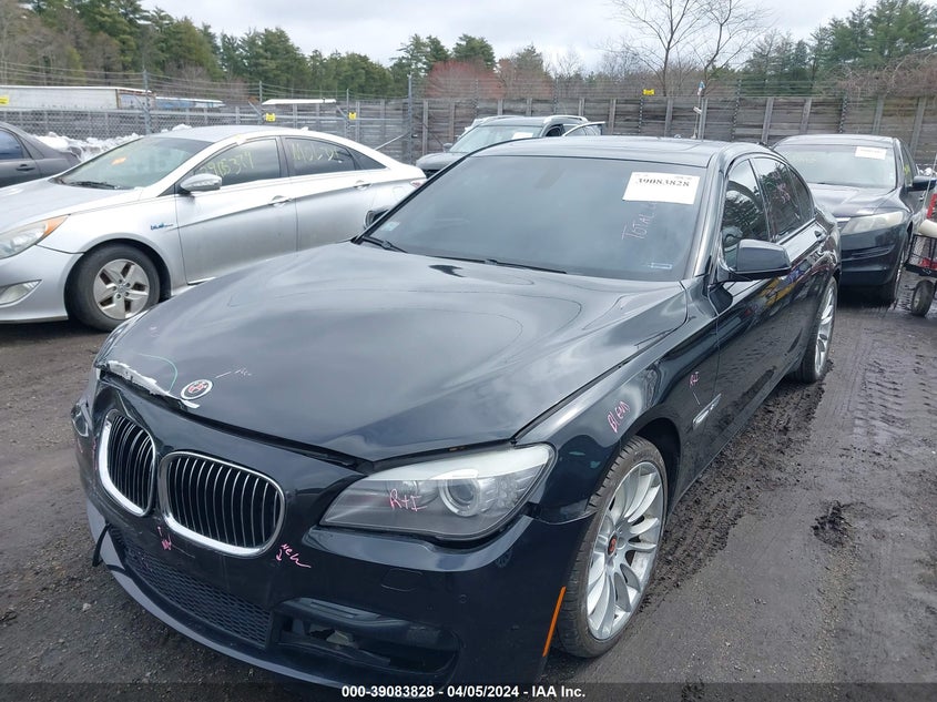 2012 BMW 750I xDrive VIN: WBAKC6C51CC397129 Lot: 39083828