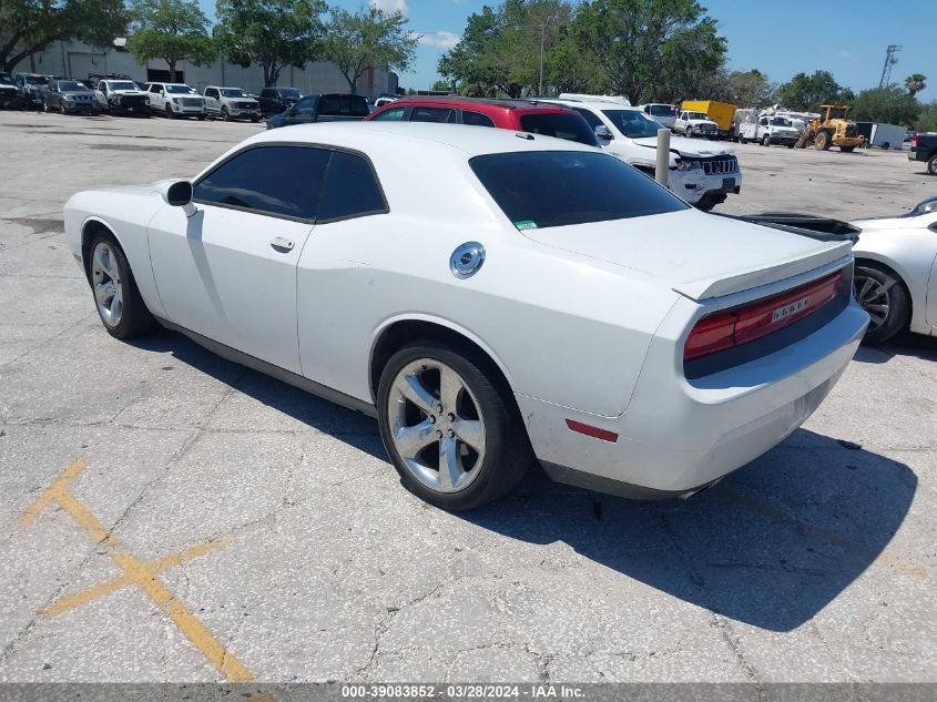 2C3CDYAG5CH124992 | 2012 DODGE CHALLENGER