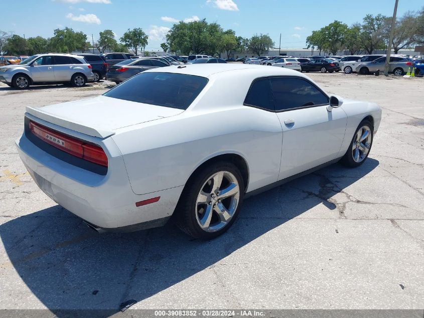 2C3CDYAG5CH124992 | 2012 DODGE CHALLENGER