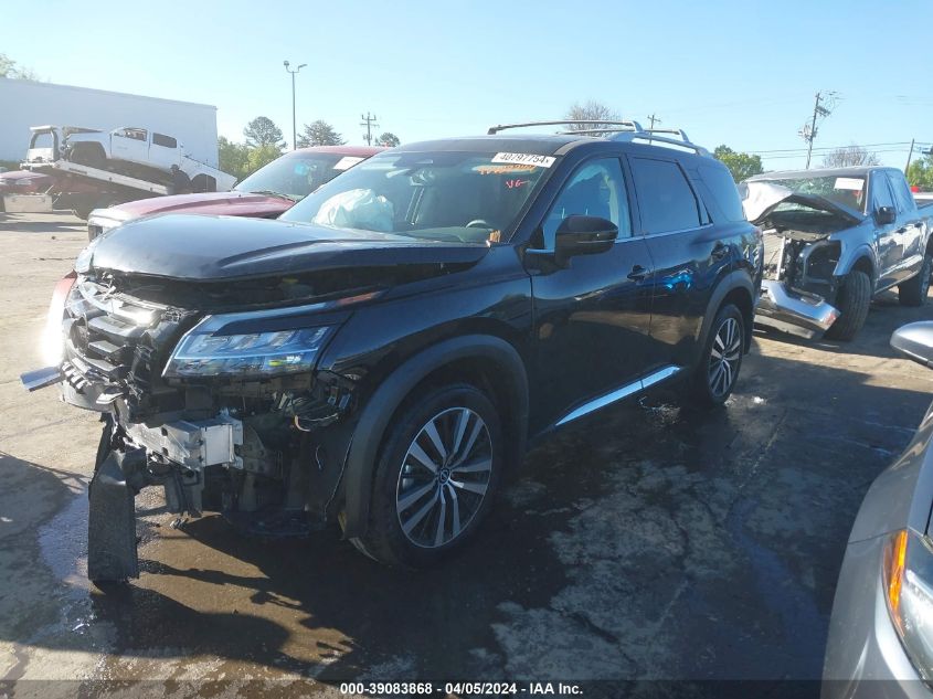 2024 Nissan Pathfinder Platinum Fwd VIN: 5N1DR3DH7RC204942 Lot: 39083868