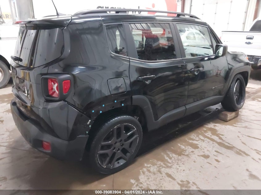 VIN ZACNJDBB0MPN33875 2021 JEEP RENEGADE 80TH ANNIVERSARY 4X4