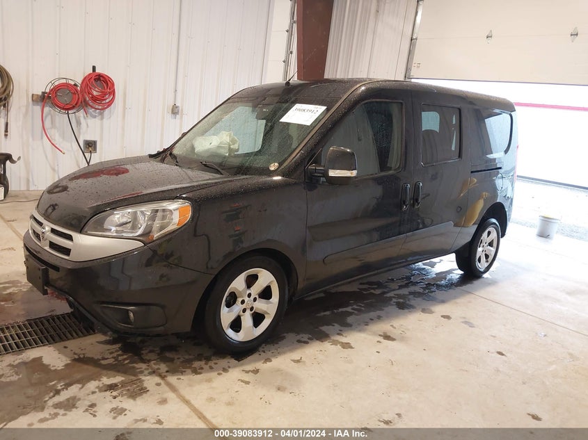 2015 Ram Promaster City Tradesman Slt VIN: ZFBERFBT2F6A62159 Lot: 39083912