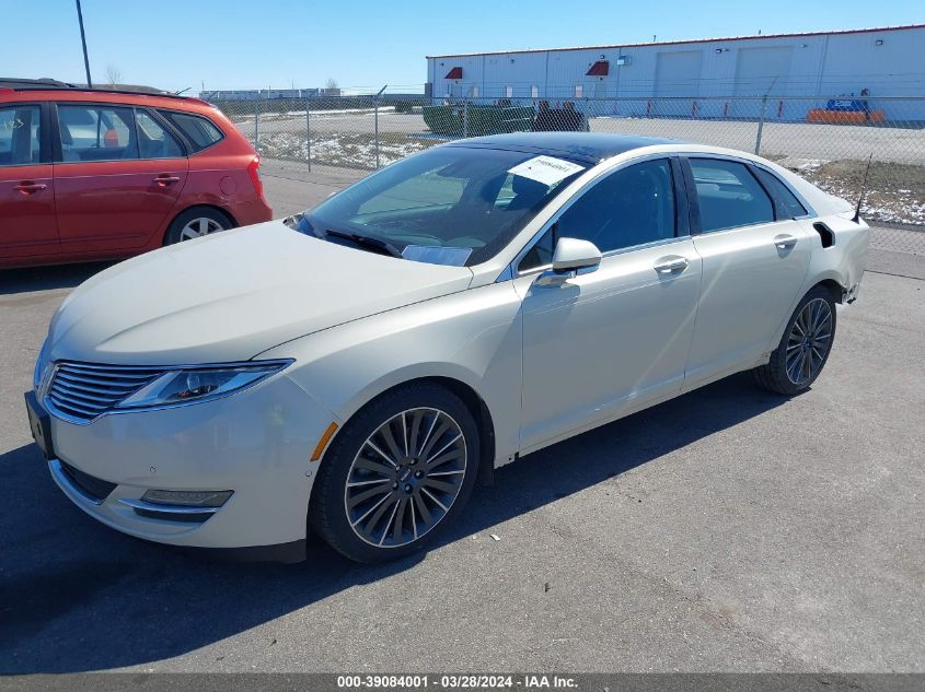 2014 Lincoln Mkz VIN: 3LN6L2G9XER820400 Lot: 39084001