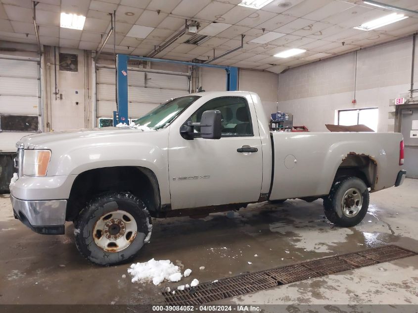 2008 GMC Sierra 2500Hd Work Truck VIN: 1GTHC24K28E127753 Lot: 39084052