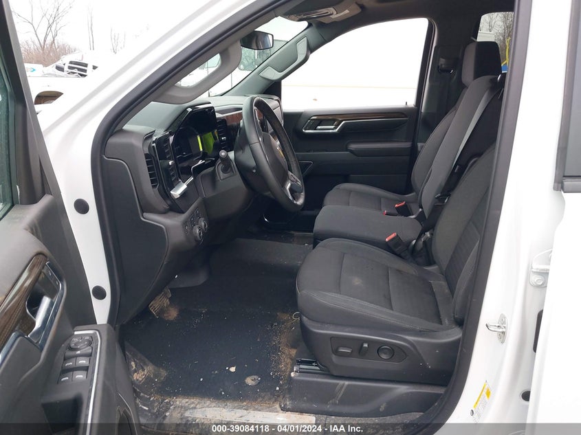 VIN 1GCPDKEK8PZ280135 2023 CHEVROLET SILVERADO 1500 4WD  SHORT BED LT WITH 2FL