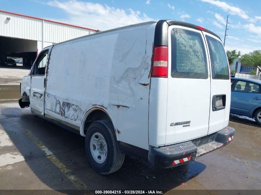 2015 Chevrolet Express 2500 Work Van VIN: 1GCWGFCF0F1103785 Lot: 39749264