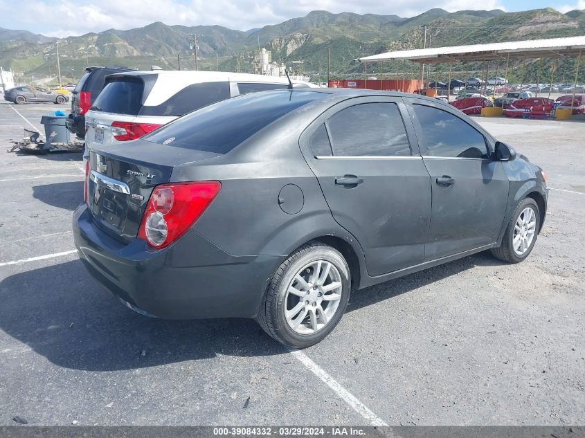 2015 Chevrolet Sonic Lt Auto VIN: 1G1JC5SB9F4156409 Lot: 40039555