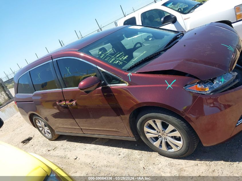 2016 Honda Odyssey Ex-L VIN: 5FNRL5H68GB068983 Lot: 39084336