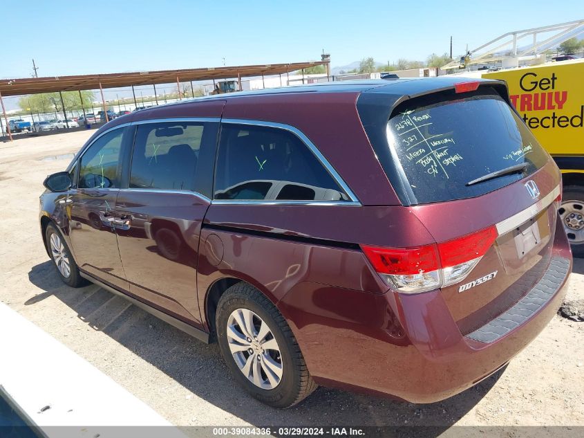 2016 Honda Odyssey Ex-L VIN: 5FNRL5H68GB068983 Lot: 39084336