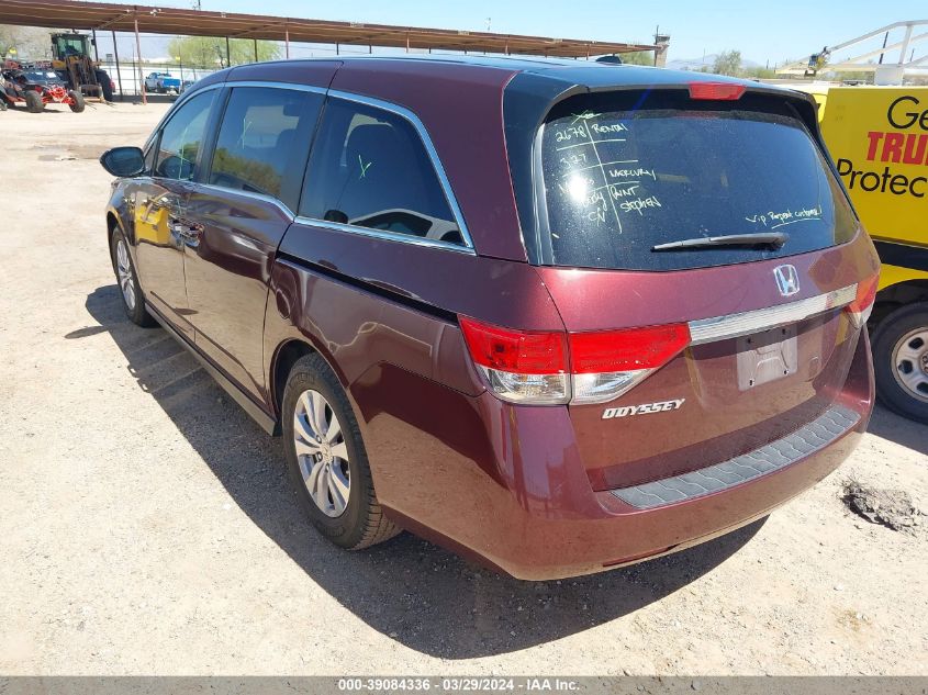 2016 Honda Odyssey Ex-L VIN: 5FNRL5H68GB068983 Lot: 39084336