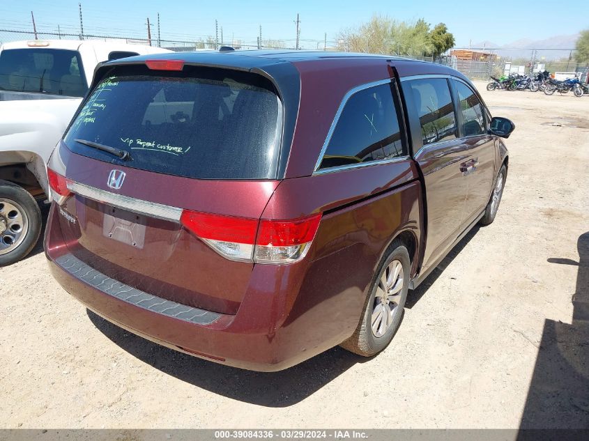 2016 Honda Odyssey Ex-L VIN: 5FNRL5H68GB068983 Lot: 39084336