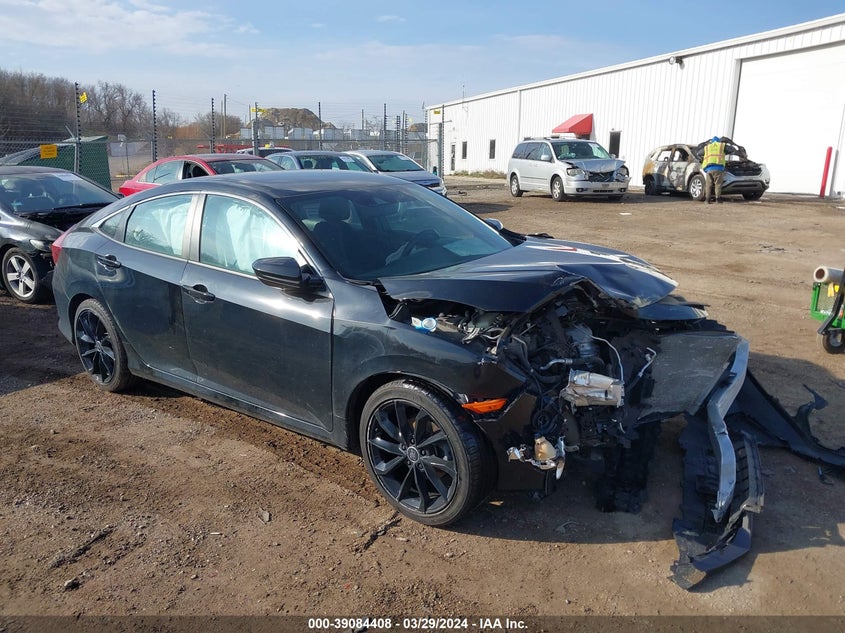 VIN 2HGFC2F83KH590673 2019 HONDA CIVIC SPORT