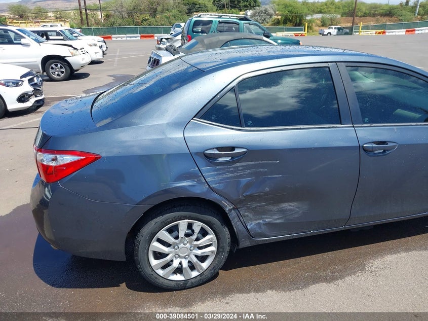 2016 TOYOTA COROLLA LE - 5YFBURHE2GP438164