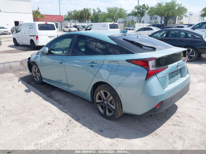 JTDKARFU5K3075654 | 2019 TOYOTA PRIUS