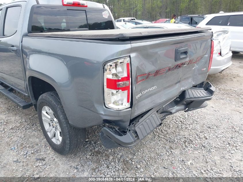 2021 CHEVROLET COLORADO 2WD  SHORT BOX LT - 1GCGSCEN1M1255318