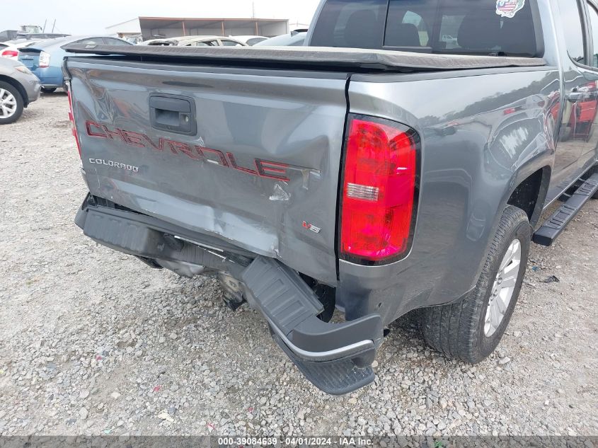 2021 CHEVROLET COLORADO 2WD  SHORT BOX LT - 1GCGSCEN1M1255318