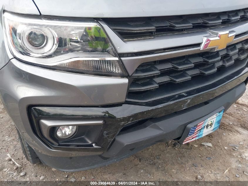 2021 CHEVROLET COLORADO 2WD  SHORT BOX LT - 1GCGSCEN1M1255318