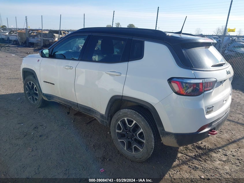 VIN 3C4NJDDB6LT232745 2020 JEEP COMPASS TRAILHAWK 4X4